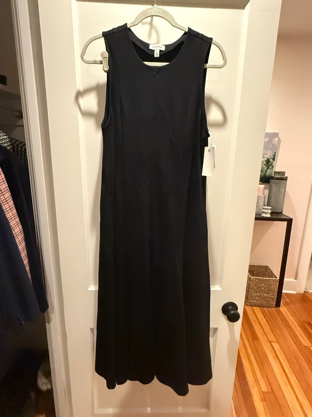 Nordstrom brand zip front maxi dress